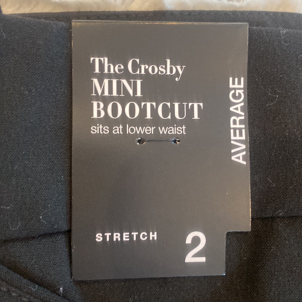 Black bootcut pants- The Crosby - Picture 2 of 4